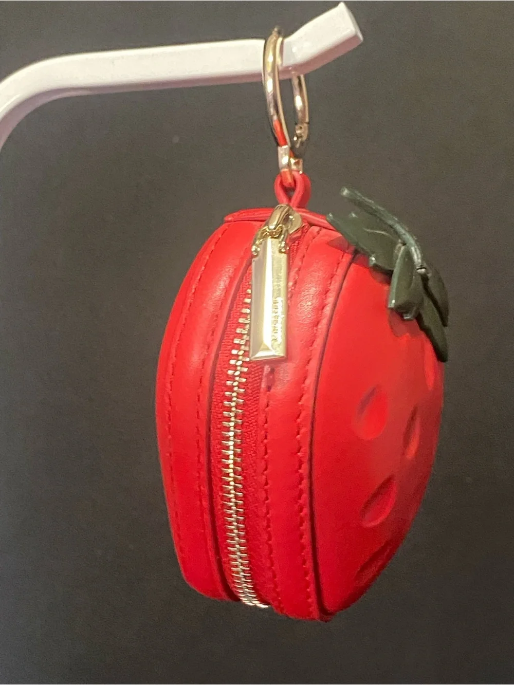 Kate Spade Strawberry Coin Purse Leather Coin Purse Collectible Coin Purse